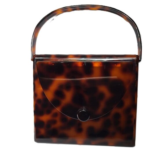Aldo acrylic tortoiseshell handbag - Picture 1 of 9